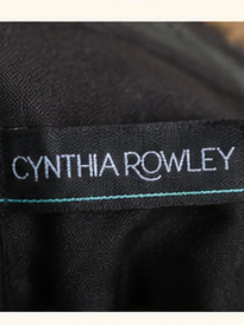 Striped Raffia Cynthia Rowley Tote Pink Black Straw Woven Summer Beach Market